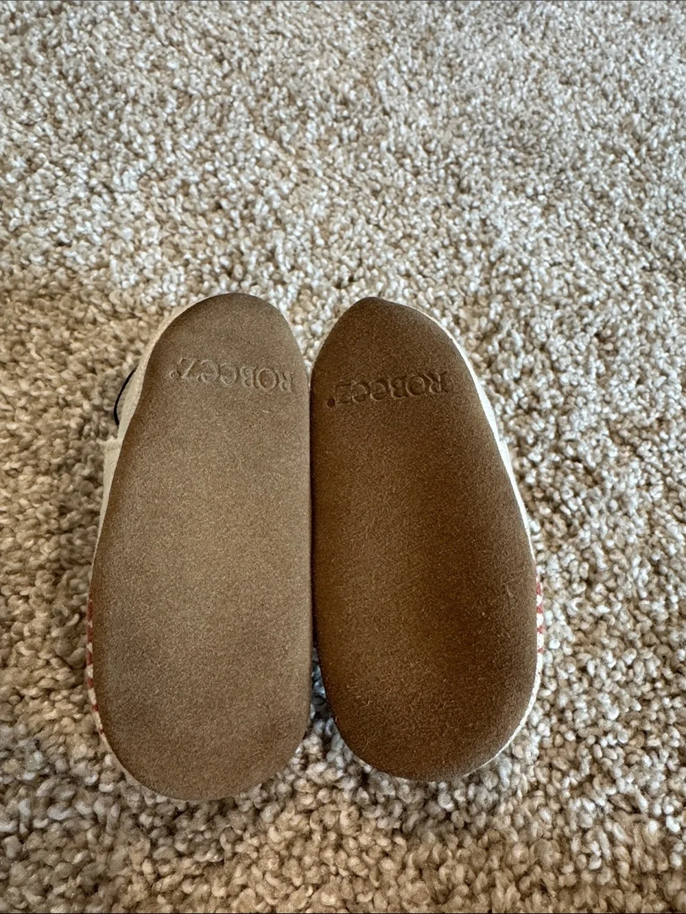 Robeez Dino Dan Slip-On Baby Soft Sole Shoes